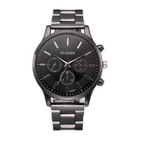 Watch Men Fashion 2019 Crystal Stainless Steel Analog Quartz Wrist