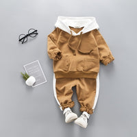 Toddler Boys Clothes 2019 Autumn Winter Kids Clothes Hooded+Pant Outfit Children Clothing Suit For Boys Clothing Sets 2 3 4 Year