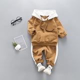 Toddler Boys Clothes 2019 Autumn Winter Kids Clothes Hooded+Pant Outfit Children Clothing Suit For Boys Clothing Sets 2 3 4 Year