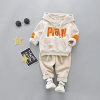 Toddler Boys Clothes 2019 Autumn Winter Kids Clothes Hooded+Pant Outfit Children Clothing Suit For Boys Clothing Sets 2 3 4 Year