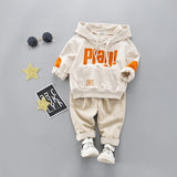 Toddler Boys Clothes 2019 Autumn Winter Kids Clothes Hooded+Pant Outfit Children Clothing Suit For Boys Clothing Sets 2 3 4 Year