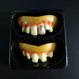 Vampire Teeth Dress Cosplay Dentures Props Halloween Party Dentures Props Zombie Devil Tooth Halloween Party Supplies