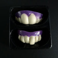 Vampire Teeth Dress Cosplay Dentures Props Halloween Party Dentures Props Zombie Devil Tooth Halloween Party Supplies