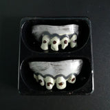 Vampire Teeth Dress Cosplay Dentures Props Halloween Party Dentures Props Zombie Devil Tooth Halloween Party Supplies