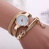 Women Golden Strap Quartz watch Wristwatch Bracelet  Woman Ladies Metal Watches Clock Female Fashion Women Watches