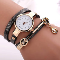 Women Golden Strap Quartz watch Wristwatch Bracelet  Woman Ladies Metal Watches Clock Female Fashion Women Watches