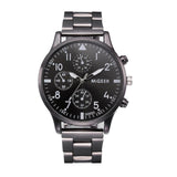 Watch Men Fashion 2019 Crystal Stainless Steel Analog Quartz Wrist